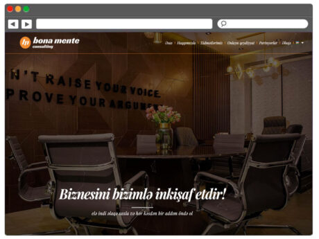 Hüquq şirkəti üçün Saytın Redizayn - Saytlarin Hazirlanmasi / Редизайн сайта для Юридической Компании - Создание сайтов в Баку